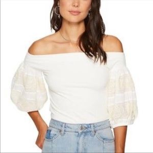 FP off the shoulder poof sleeve (XS)